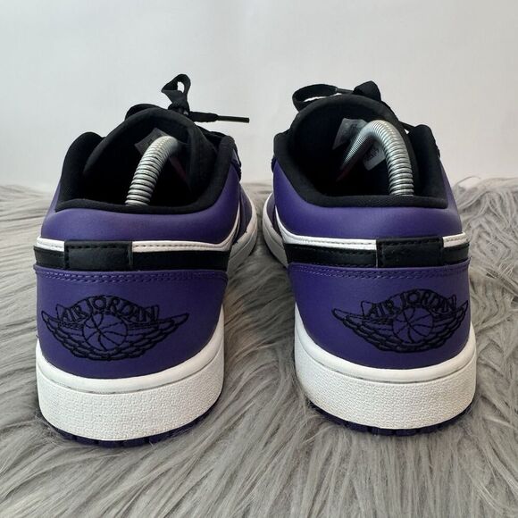 Nike Air Jordan 1 Low Court Purple Size 8.5 - Picture 8 of 16